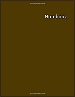 notebook: Lined/Ruled Notebook - Large (8.5 x 11 inches) - 100 Pages- Cream Color Paper, For Writing, Composition, Journal