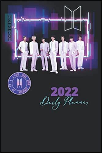 2021 BTS DAILY PLANNER – English Edition – (6 x 9 inches) Calendar / Diary / organiser / annual / unofficial