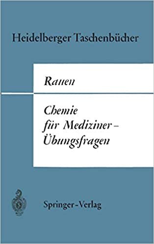 Chemie für Mediziner-Übungsfragen (Heidelberger Taschenbücher)