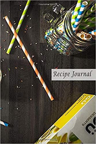 Recipe Journal: Journal, Notebook, Recipe Keeper, Cookbook, Organizer To Write In & Store Your Family Recipes, Blank Fill in Cookbook Template (110 Pages, Blank, 6 x 9) (Empty Cookbook, Band 1) indir