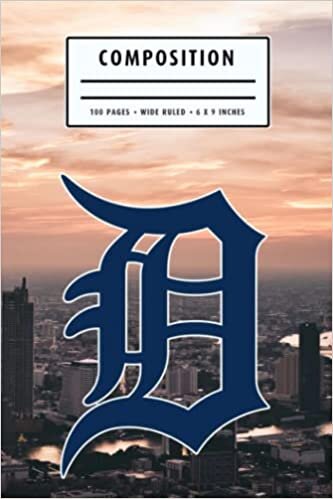 Weekly Planner Composition : Detroit Tigers Notebook- To My Baseball Son , To My Baseball Dad - Baseball Notebook #4
