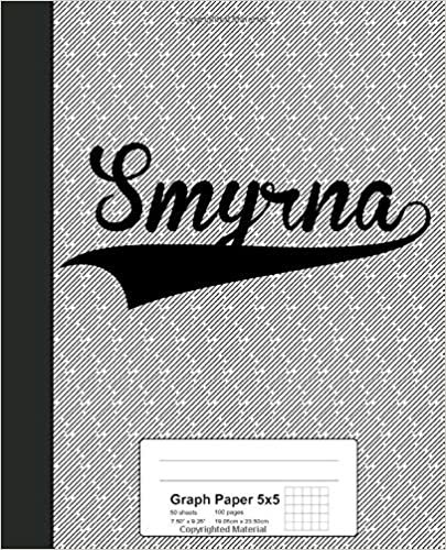 Graph Paper 5x5: SMYRNA Notebook (Weezag Graph Paper 5x5 Notebook)