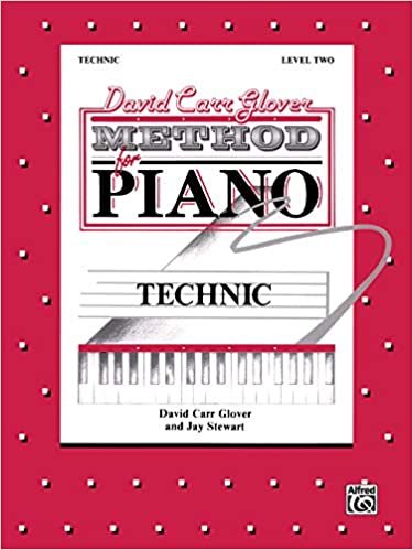 David Carr Glover Method for Piano Technic: Level 2 indir