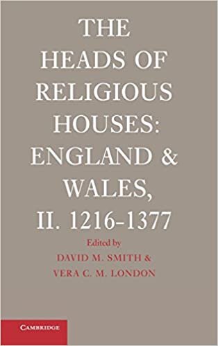 The Heads of Religious Houses: England and Wales, II. 1216-1377: 1216-1377 No. 2