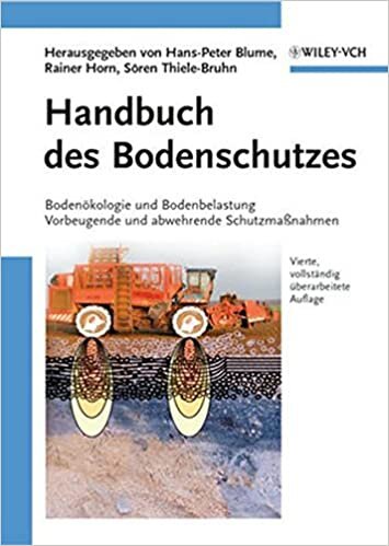 Handbuch des Bodenschutzes: Bodenoekologie und -belastung / Vorbeugende und abwehrende Schutzma nahmen [German]
