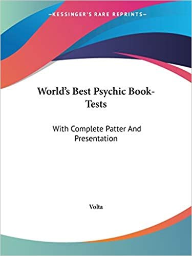 World's Best Psychic Book-Tests: With Complete Patter And Presentation