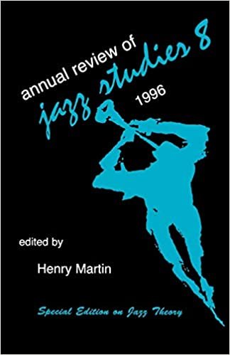 Annual Review of Jazz Studies 8: 1996, Special Edition on Jazz Theory: 1996 Vol 8