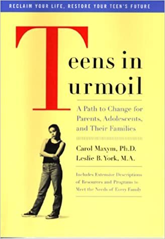 s in Turmoil: Avoiding and Coping with Crisis: A Path to Change for Parents, Adolescents, and Their Families