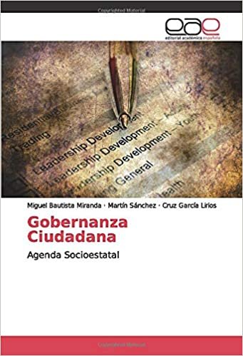 Gobernanza Ciudadana: Agenda Socioestatal