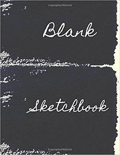 Blank Sketchbook: Blank Drawing Book Painting and Doodling Large 100 Pages, Blank 8.5 x 11 inches