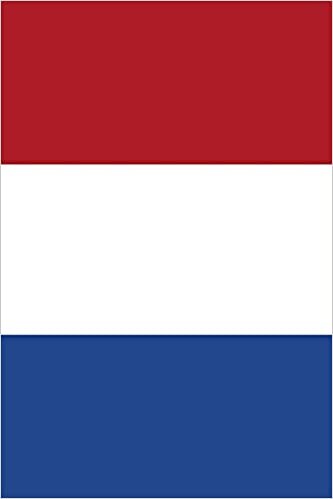 Flag of the Netherlands: Graph Paper Notebook, 6x9 Inch, 120 pages
