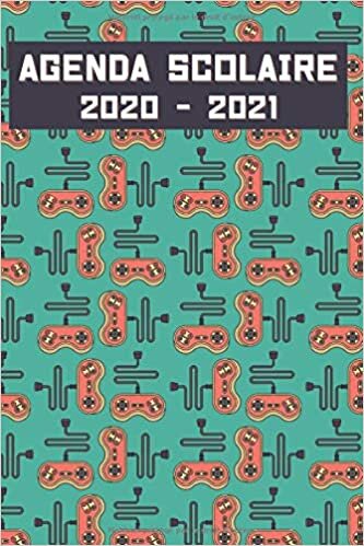 Agenda Scolaire 2020-2021: Primaire, Collège et Lycée | une Page par Jour | Cahier de Texte et de Devoir Gamer Journalier | Pour Garçon et Fille | Format A5, 250 Pages.