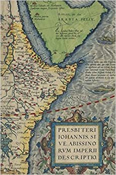 1573 Map of Northern Africa - A Poetose Notebook / Journal / Diary (50 pages/25 sheets) (Poetose Notebooks) indir