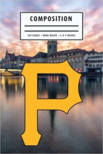Composition : Pittsburgh Pirates Notebook- To My Baseball Son , To My Baseball Dad - Baseball Notebook #6