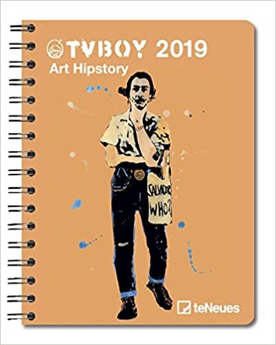 2019 TV Boy Deluxe Diary- teNeues - 16.5 x 21.6 cm
