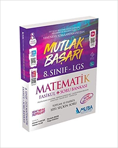 Muba Yayınları 8.Sınıf LGS Matematik Mutlak Başarı Fasikül Soru Bankası