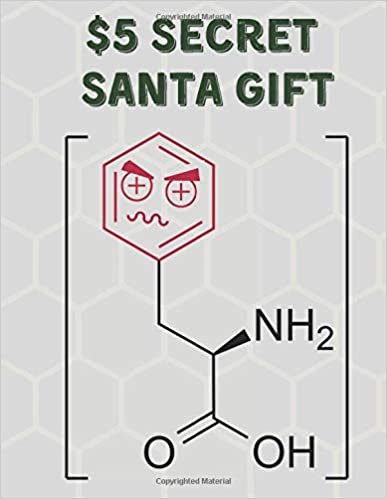 $5 Secret Santa Gift: Secret Santa Gifts For Coworkers, PhD Students, Chemistry, Biochemistry, Science, Novelty Christmas Gifts for Colleagues, ... Chemistry Structures Small Grid, 160 pages indir