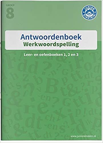 Werkwoordspelling leer- en oefenboek Spellingsoefeningen tegenwoordige tijd groep 8 indir