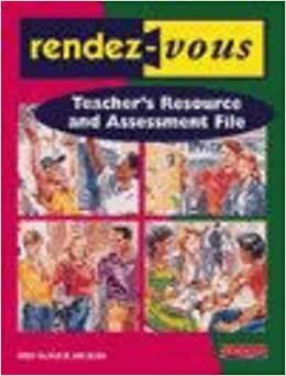 Rendez-vous Teacher's Resource and Assessment File (Rendez-vous (14-16)) indir