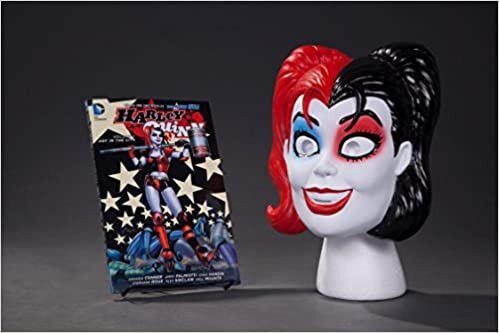 Harley Quinn Book and Mask Set indir