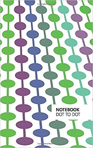 Notebook Dot To Dot: (Spring Edition) Fun notebook 96 ruled/lined pages (5x8 inches / 12.7x20.3cm / Junior Legal Pad / Nearly A5)