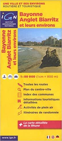 Bayonne / Anglet / Biarritz & surr. ign (Ign Map) indir