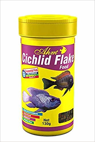 Ahm Cichlid Flake Food Pul Balık Yemi 100 ml