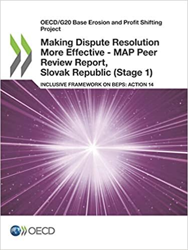Making Dispute Resolution More Effective - MAP Peer Review Report, Slovak Republic (Stage 1) (OECD/G20 base erosion and profit shifting project)