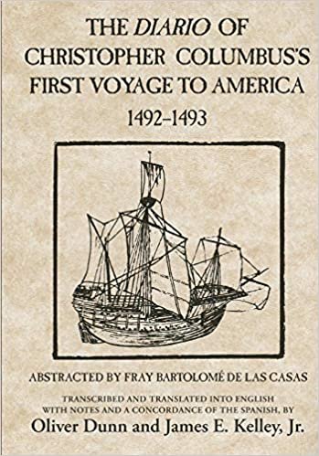 The Diario of Christopher Columbus's First Voyage to America, 1492-1493 (American Exploration and Travel Series)