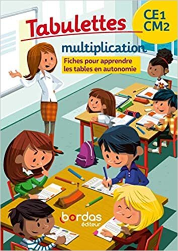 Tabulettes Multiplication CE1/CM2 2020