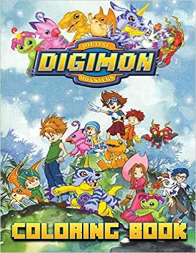 Digimon Digital Monsters Coloring Book indir