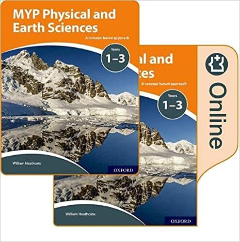 MYP Physical and Earth Sciences: a Concept Based Approach: Print and Online Pack (Oxford Secondary) indir