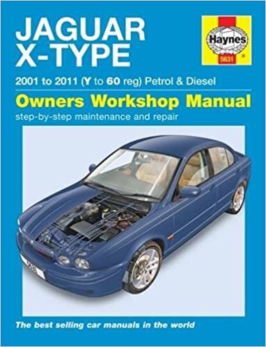 Jaguar X Type Petrol & Diesel (01 - 11) Haynes Repair Manual indir
