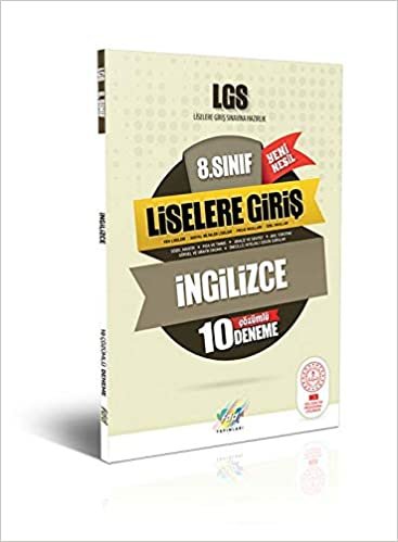 8. Sınıf LGS İngilizce Çözümlü 10 Deneme