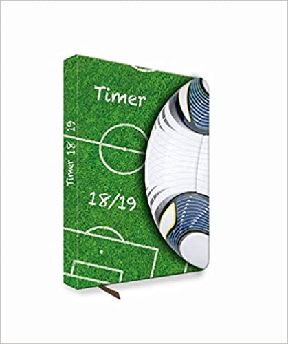 Schülerkalender Fussball 2018/19 - Schulplaner, Schülerplaner: Timer mit Magnet-Klappe