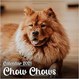 Calendar 2021 Chow Chows: Cute Chow Chows Photos Monthly Mini Calendar | Small Size