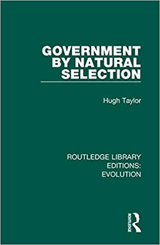 Government by Natural Selection (Routledge Library Editions: Evolution, Band 13) indir