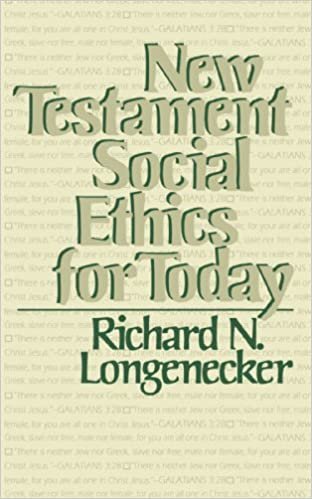 New Testament Social Ethics for Today