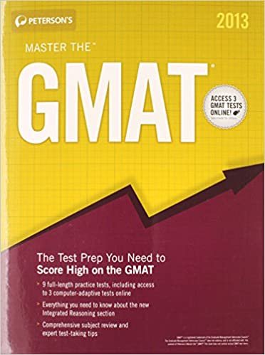 Master the GMAT 2013 (Peterson's Master the GMAT)