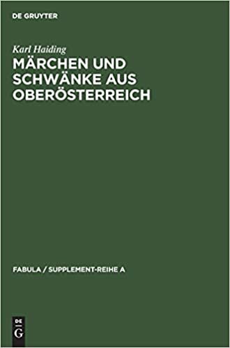 Märchen und Schwänke aus Oberösterreich (Fabula / Supplement-Reihe a)