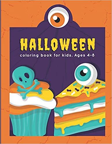 Halloween Coloring Book For Kids Ages 4-8: 100 Coloring Pages for Preschoolers, Toddlers,Children.Halloween Designs Including Witches, Ghosts,Haunted Houses(Fun Coloring Book For Kids)