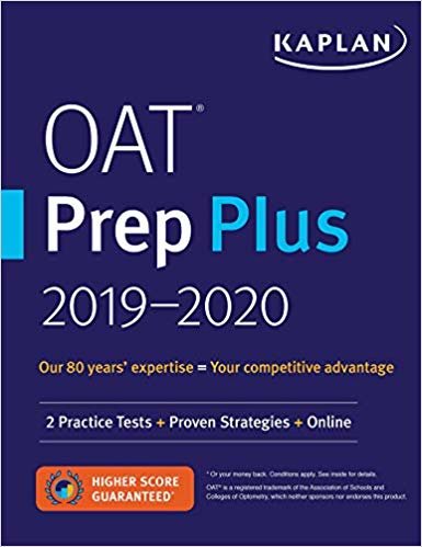 OAT Prep Plus 2019-2020: 2 Practice Tests + Proven Strategies + Online