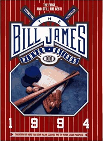BILL JAMES PLAYER RATINGS BOOK, 1994 12 COPY CARTON