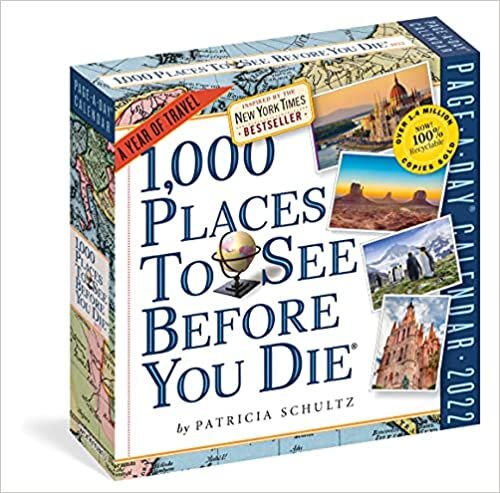 1,000 Places to See Before You Die Page-A-Day Calendar 2022