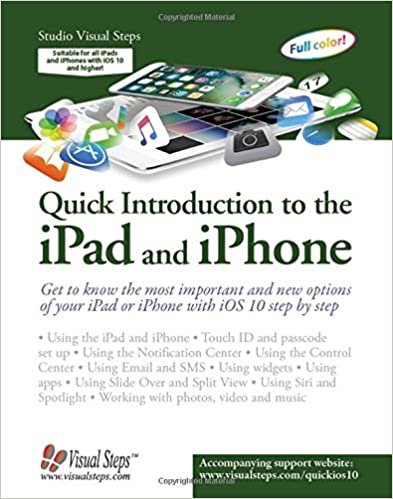 Quick Introduction to the iPhone with iOS 10 and higher (Computer Books)