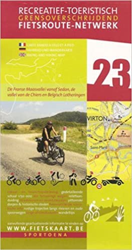Meuse & Chiers Valley Fr. 23 biking & hiking map indir