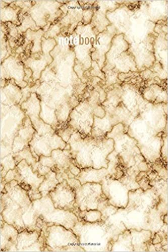 Notebook: Gold Marble Notes: Traveler Style Journal Blush Marble Notebook, Marble Style Cover, 110 Lined Pages, 6x9