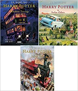 Harry Potter 3 Kitap Set Resimli Özel Baskı (Felsefe Taşı-Sırlar Odası-Azkaban Tutsağı)