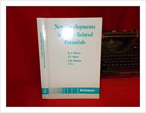 New Developments in Event-Related Potentials