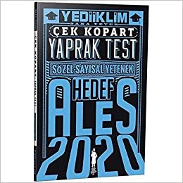 2020 ALES Sayısal Sözel Yetenek Çek Kopart Yaprak Test